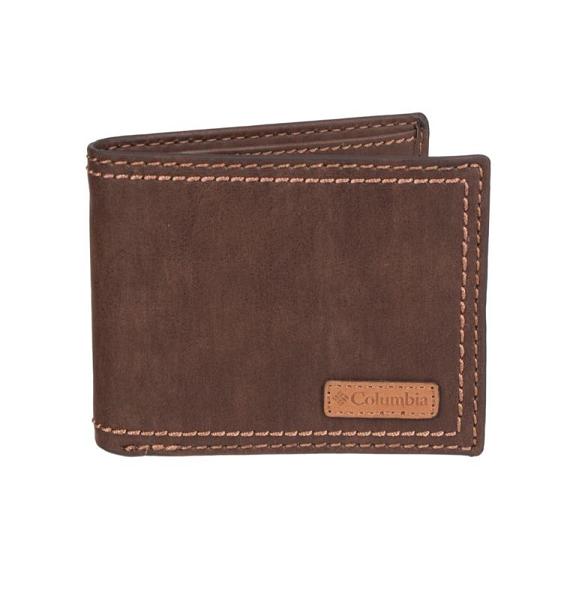 Columbia RFID Wallets Brown For Men's NZ25409 New Zealand